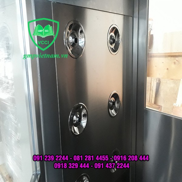 Air shower – Bán buồng thổi khí, buồng thổi bụi phòng sạch 2 người